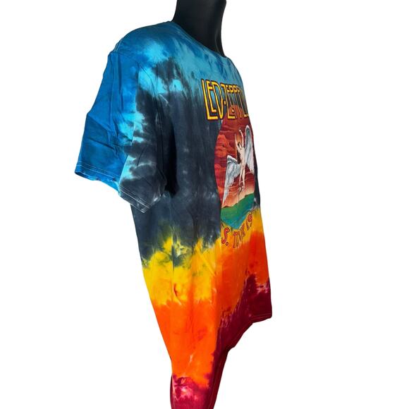 Led-Zepplin Tie Dye Reprint Band Tee - Picture 4 of 7